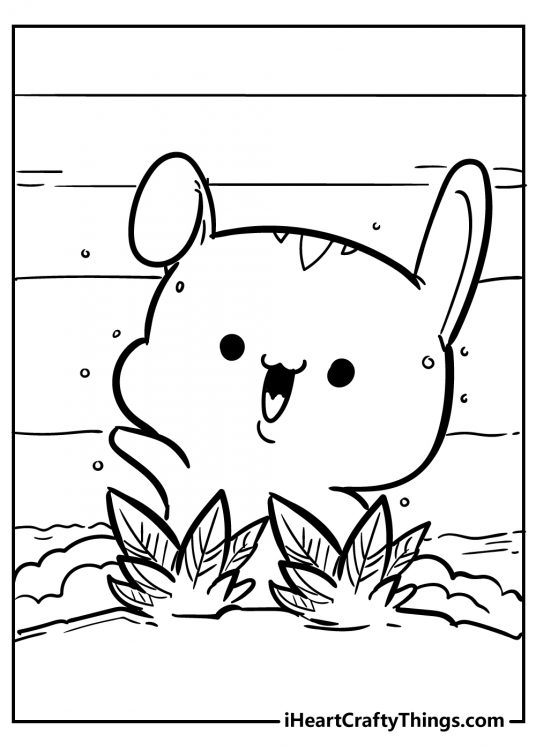 Kawaii Coloring Pages Updated 2021