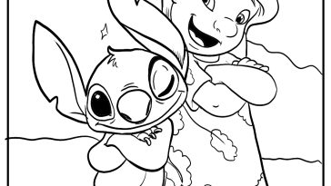 lilo and stitch coloring pages