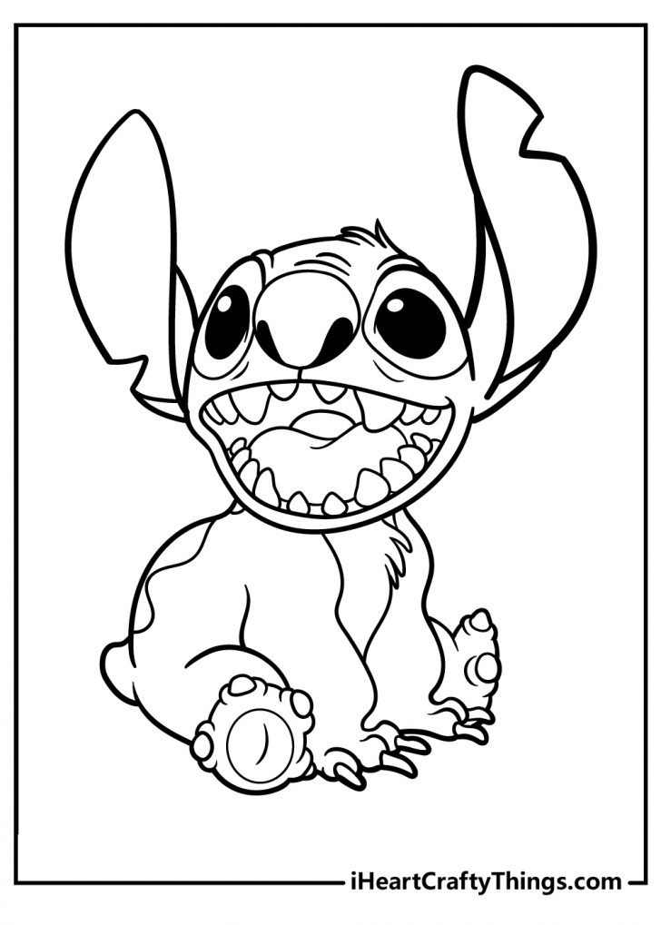 Lilo & Stitch Coloring Pages (100% Free Printables)