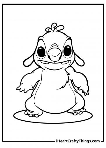 Printable Lilo And Stitch Coloring Pages - Ward Wouldefory