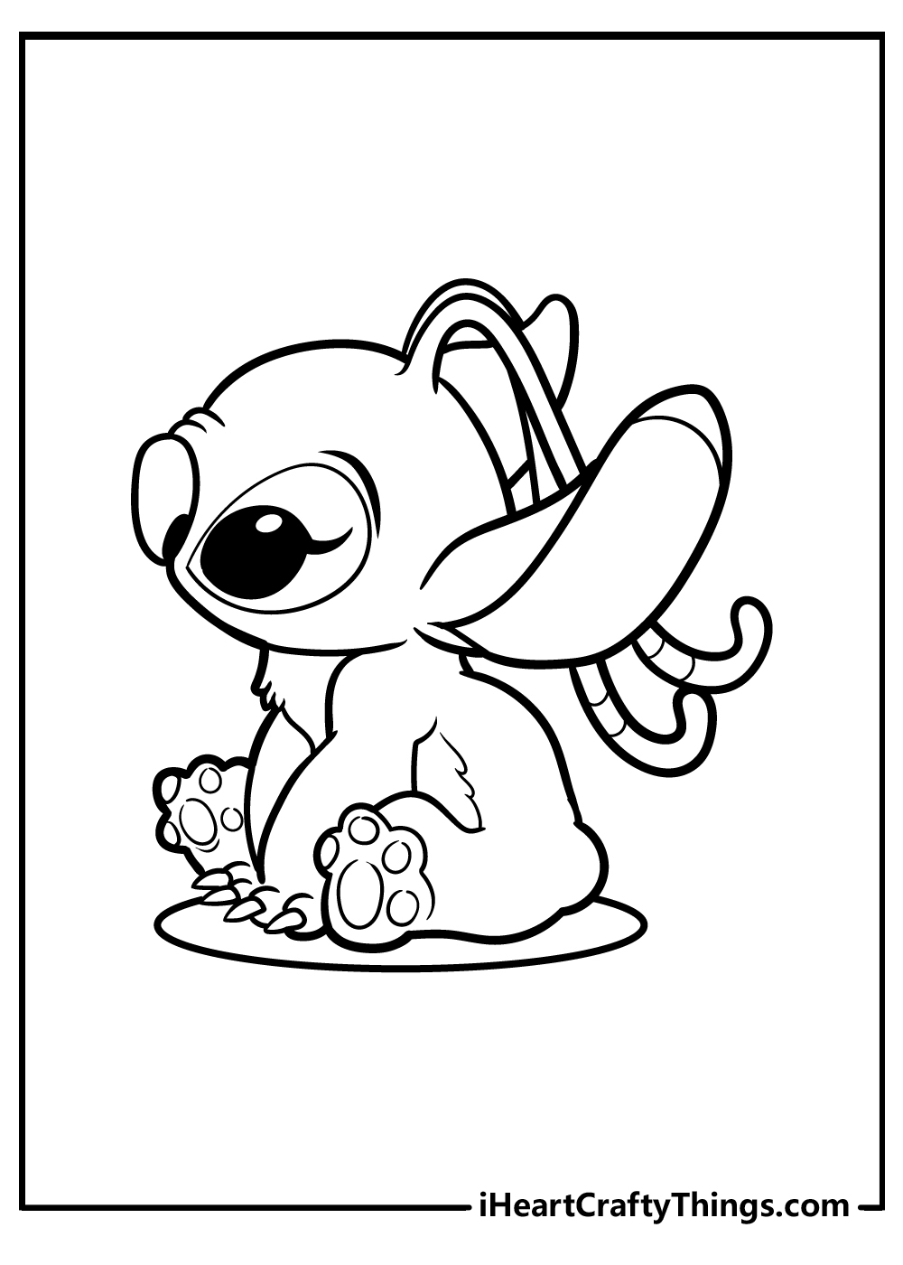 Lilo And Stitch Disney Activity Sheet Printable Activity Placemat Kids 
