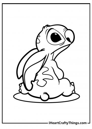 Lilo & Stitch Coloring Pages (100% Free Printables)