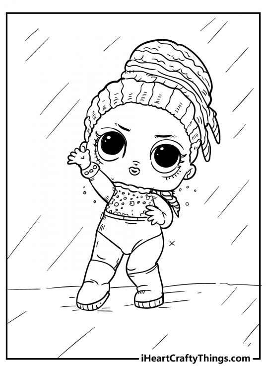 30 L.O.L. Surprise! Doll Coloring Pages (Free Printables)