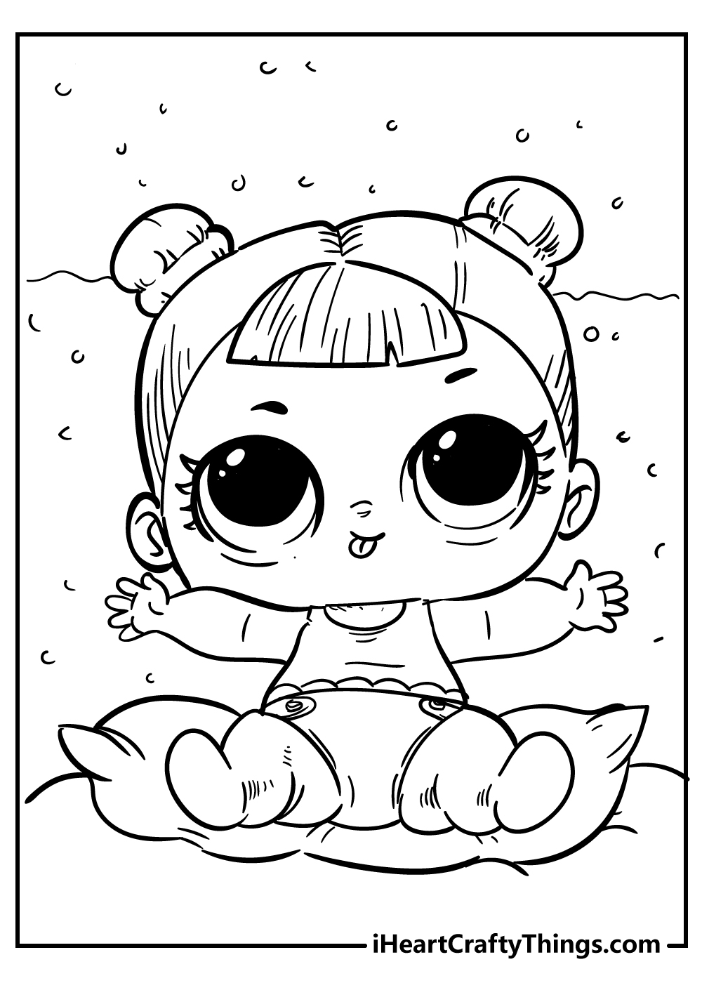 50 L.O.L. Surprise! Doll Coloring Pages (Free Printables)
