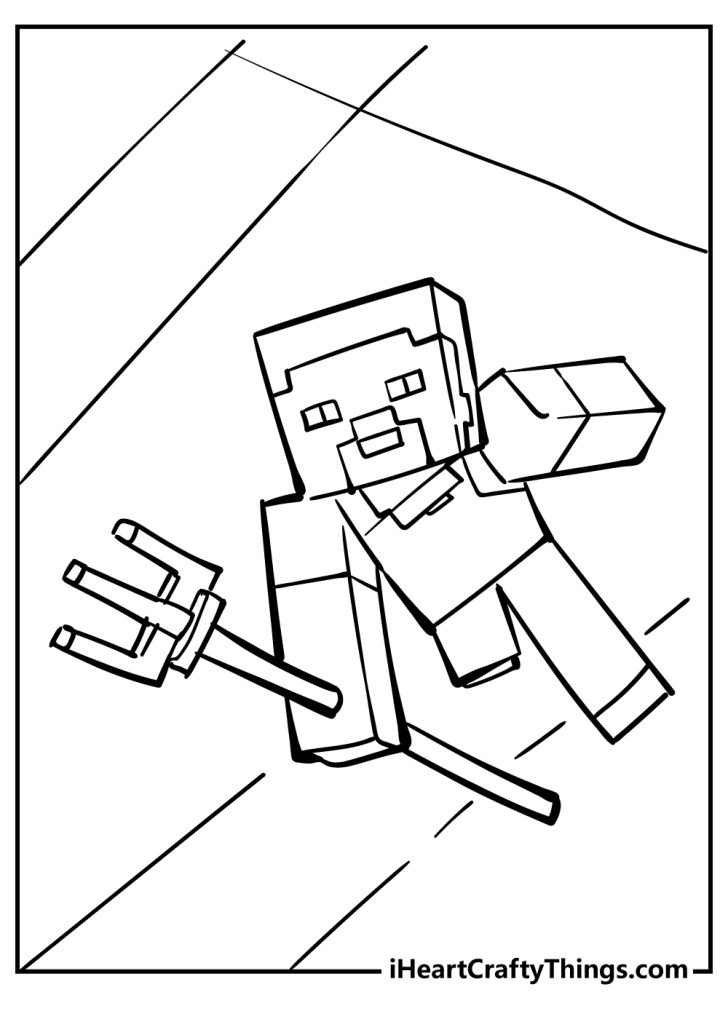 All New Minecraft Coloring Pages 2024 (100% Free Printables)