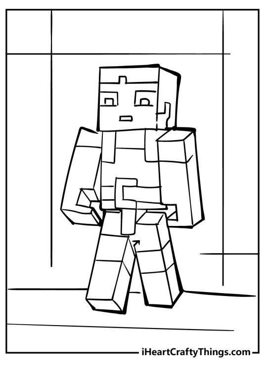 Minecraft Coloring Pages (Updated 2023)