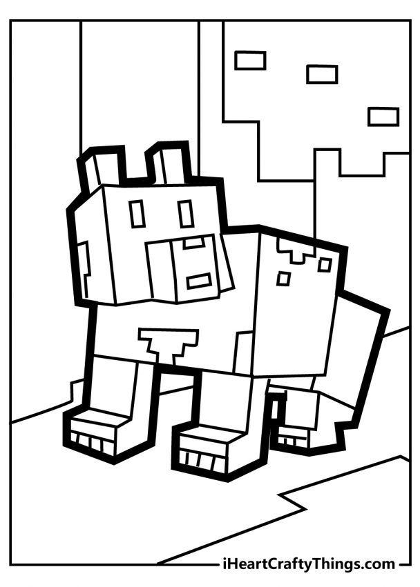 Minecraft Coloring Pages (Updated 2021)