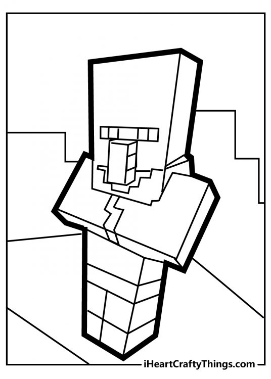 Minecraft Coloring Pages (Updated 2021)
