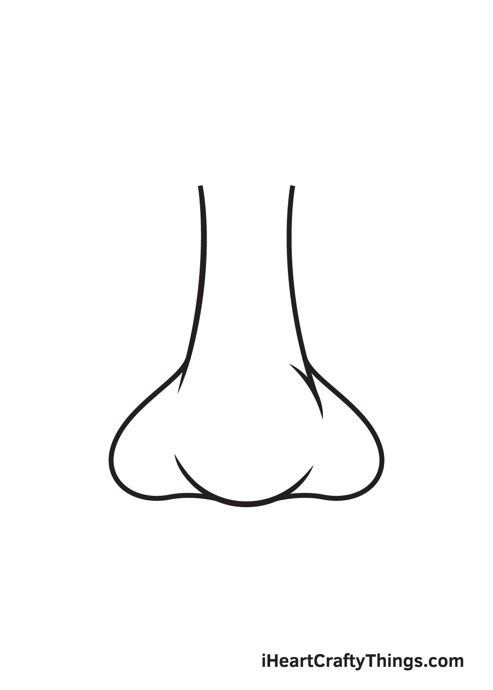 nose drawing step 6