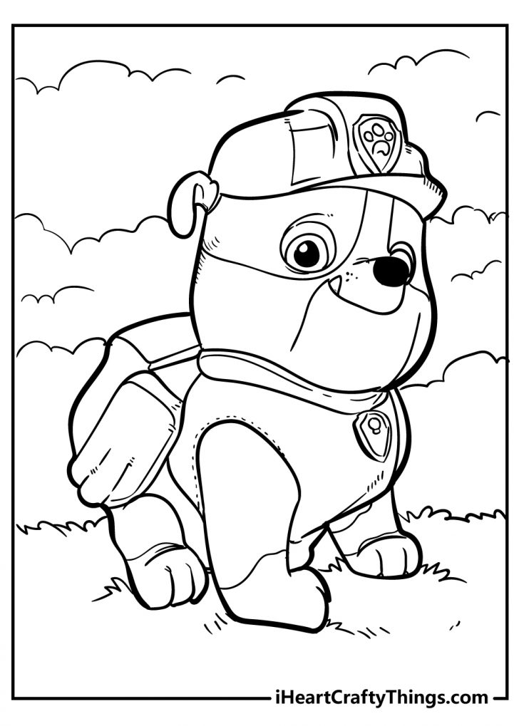 Paw Patrol Coloring Pages (Updated 2021)