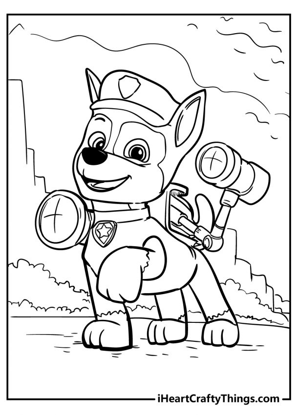 Paw Patrol Coloring Pages (Updated 2021)