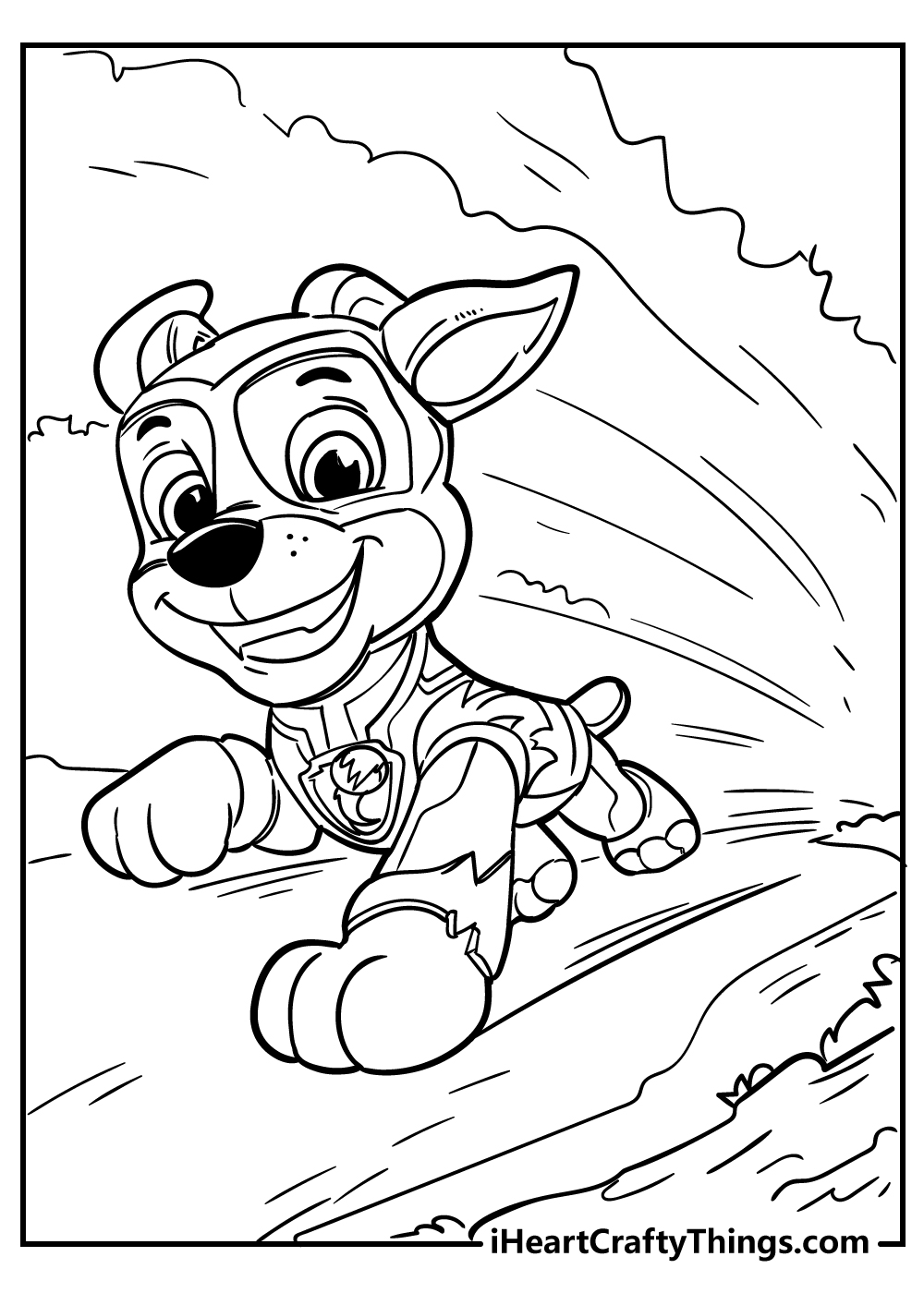 free paw patrol coloring pages for kids