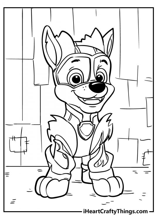 Paw Patrol Coloring Pages (Updated 2021)