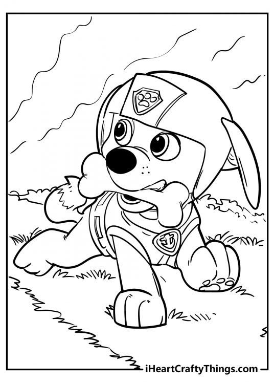 Paw Patrol Coloring Pages (Updated 2021)