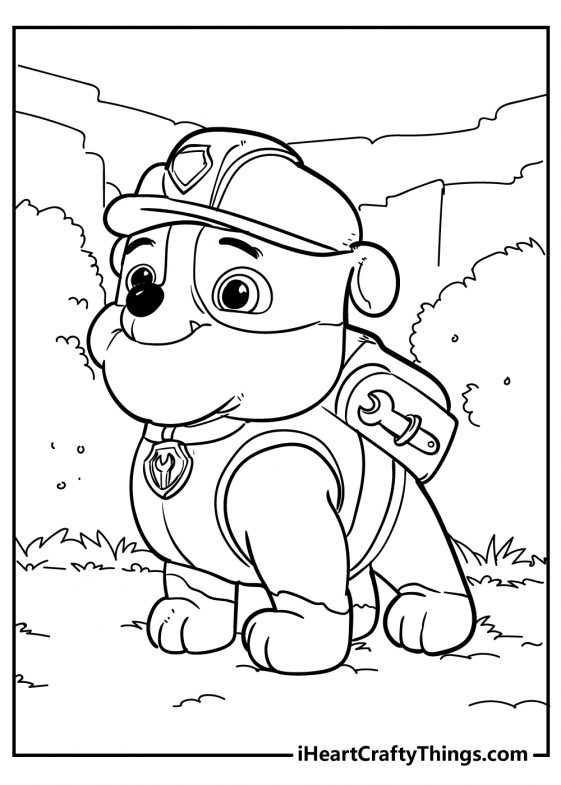 Paw Patrol Coloring Pages (Updated 2021)