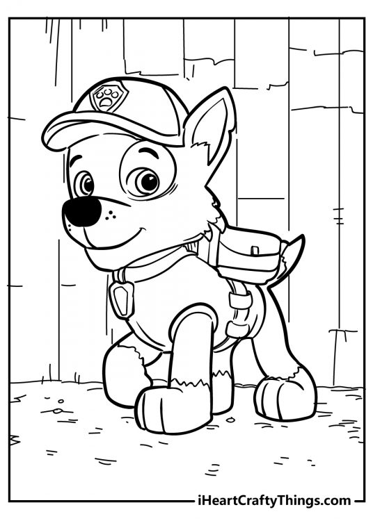 Paw Patrol Coloring Pages (Updated 2021)