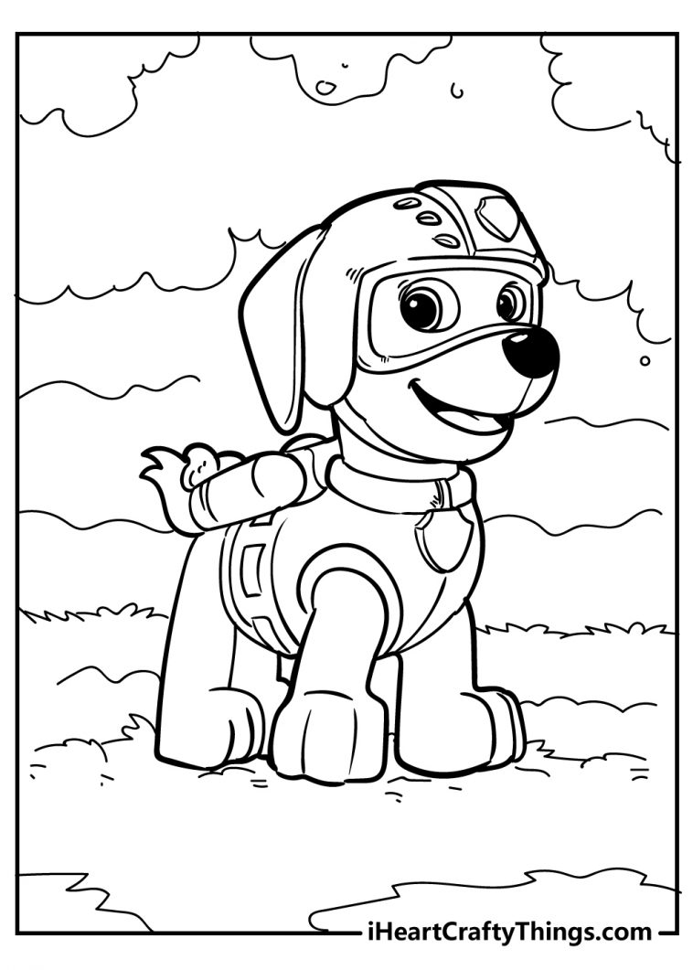 60 Paw Patrol Coloring Pages (100% Free Pdf Printables)