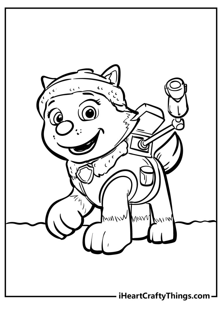 60 Paw Patrol Coloring Pages (100% Free PDF Printables)