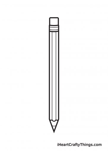 Pencil Drawing - How To Draw A Pencil Step By Step