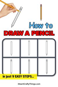 Pencil Drawing - How To Draw A Pencil Step By Step