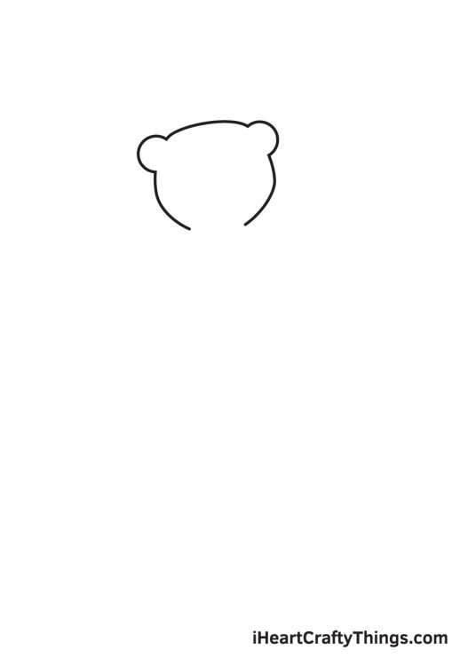 Polar Bear Drawing — How To Draw A Polar Bear Step By Step