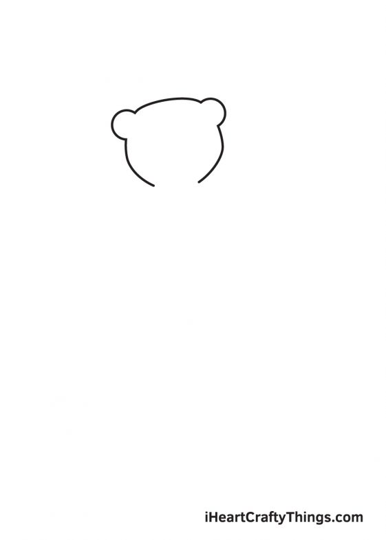 Polar Bear Drawing — How To Draw A Polar Bear Step By Step