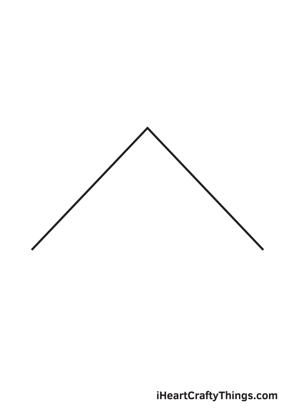 pyramid drawing step 2