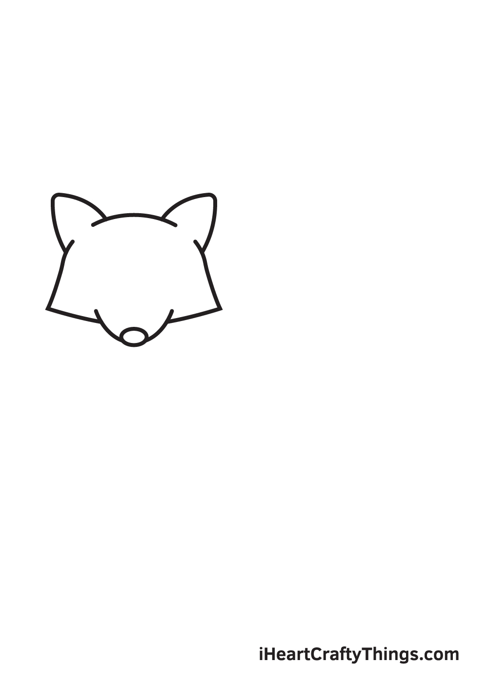 raccoon drawing step 4