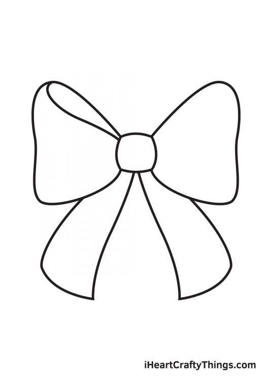 Ribbon Drawing - How To Draw A Ribbon Step By Step