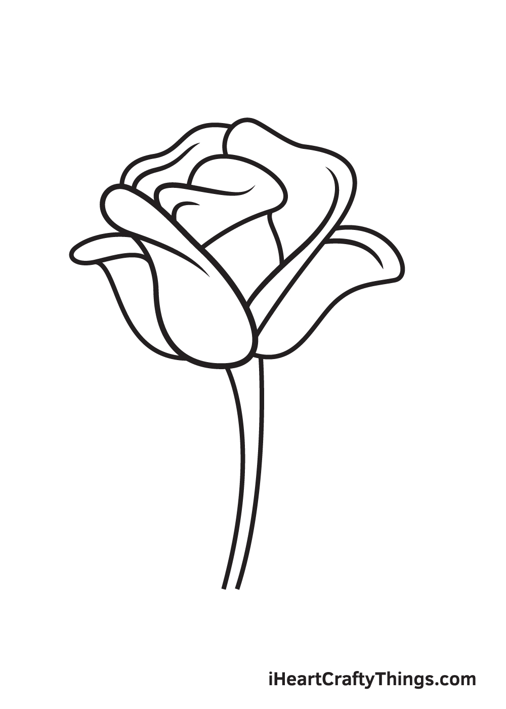 How to Draw a Rose