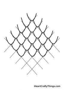 Scales Drawing - How To Draw Scales Step By Step