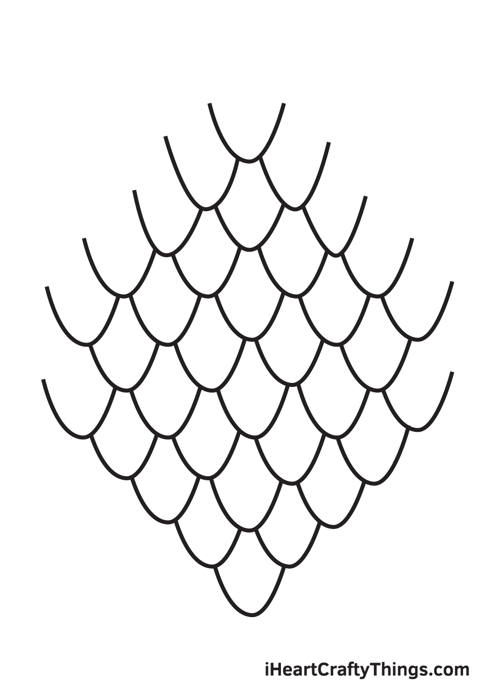 scales drawing step 9