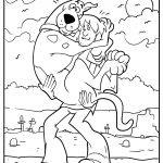 scooby doo coloring images free printable