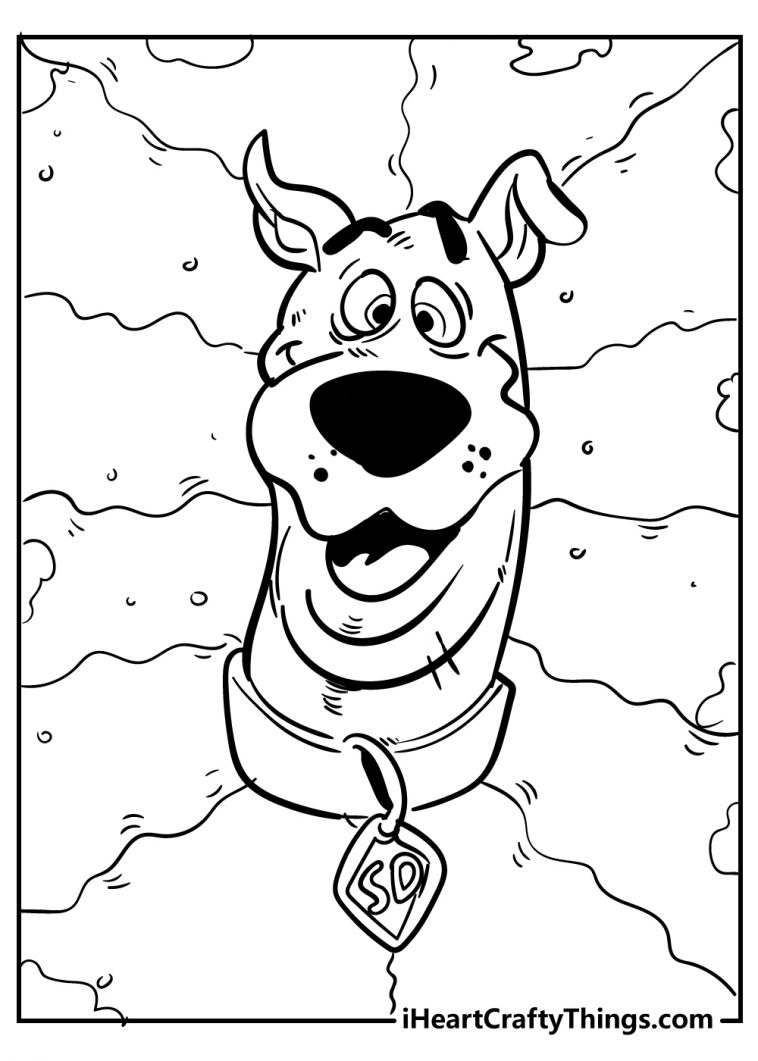 Scooby Doo Coloring Pages (100% Free Printables)