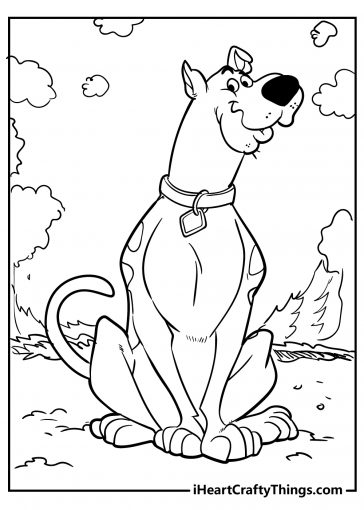 Scooby Doo Coloring Pages (100% Free Printables)