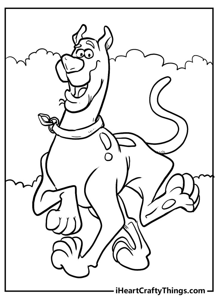 Scooby Doo Coloring Pages (100% Free Printables)