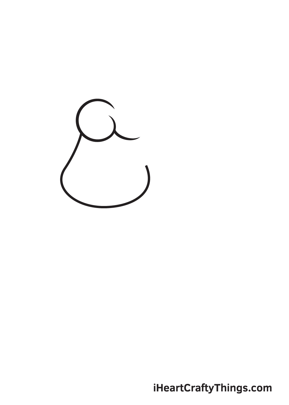 sheep drawing step 2