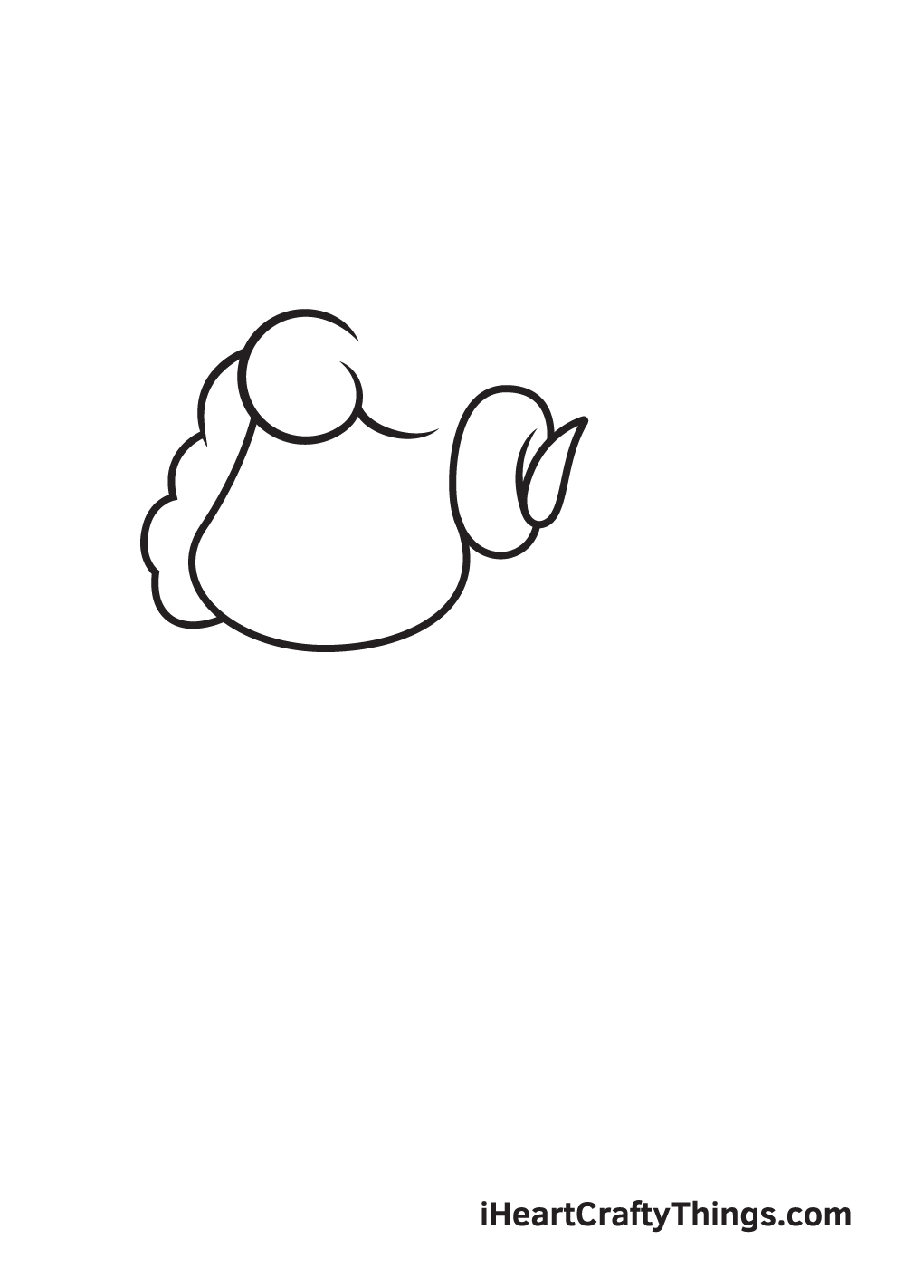 sheep drawing step 4