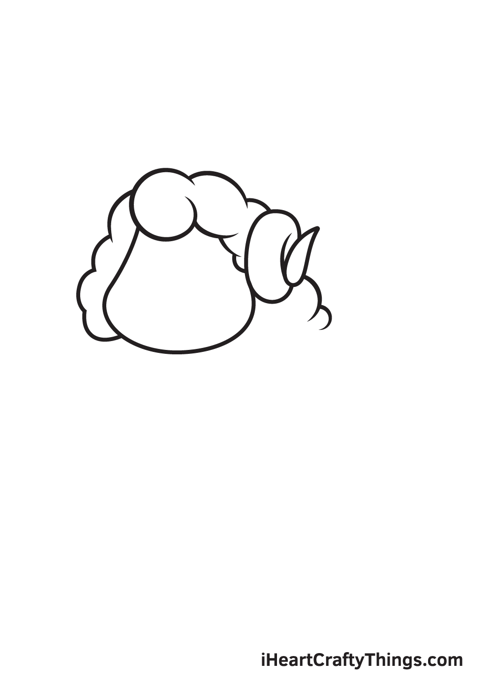 sheep drawing step 5