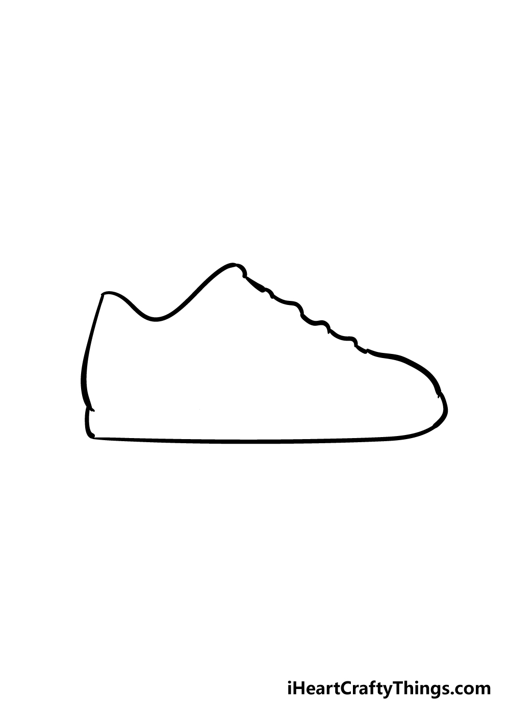 Learn How to Draw Hanging Shoes (Everyday Objects) Step by Step : Drawing  Tutorials