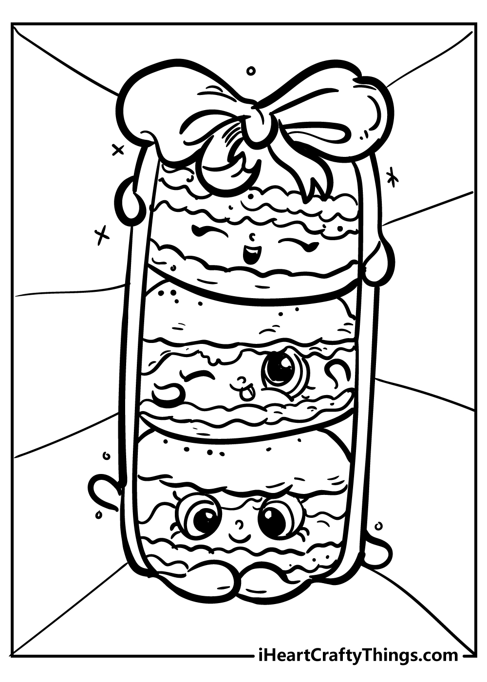 macarons shopkins coloring pages printable free