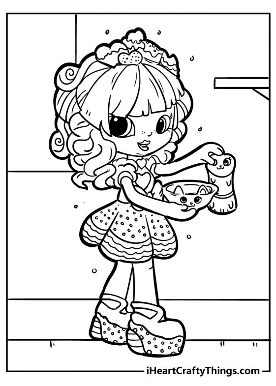 Shopkins Coloring Pages (100% Free Printables)