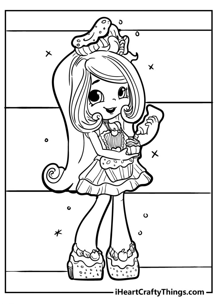 Shopkins Coloring Pages (100% Free Printables)