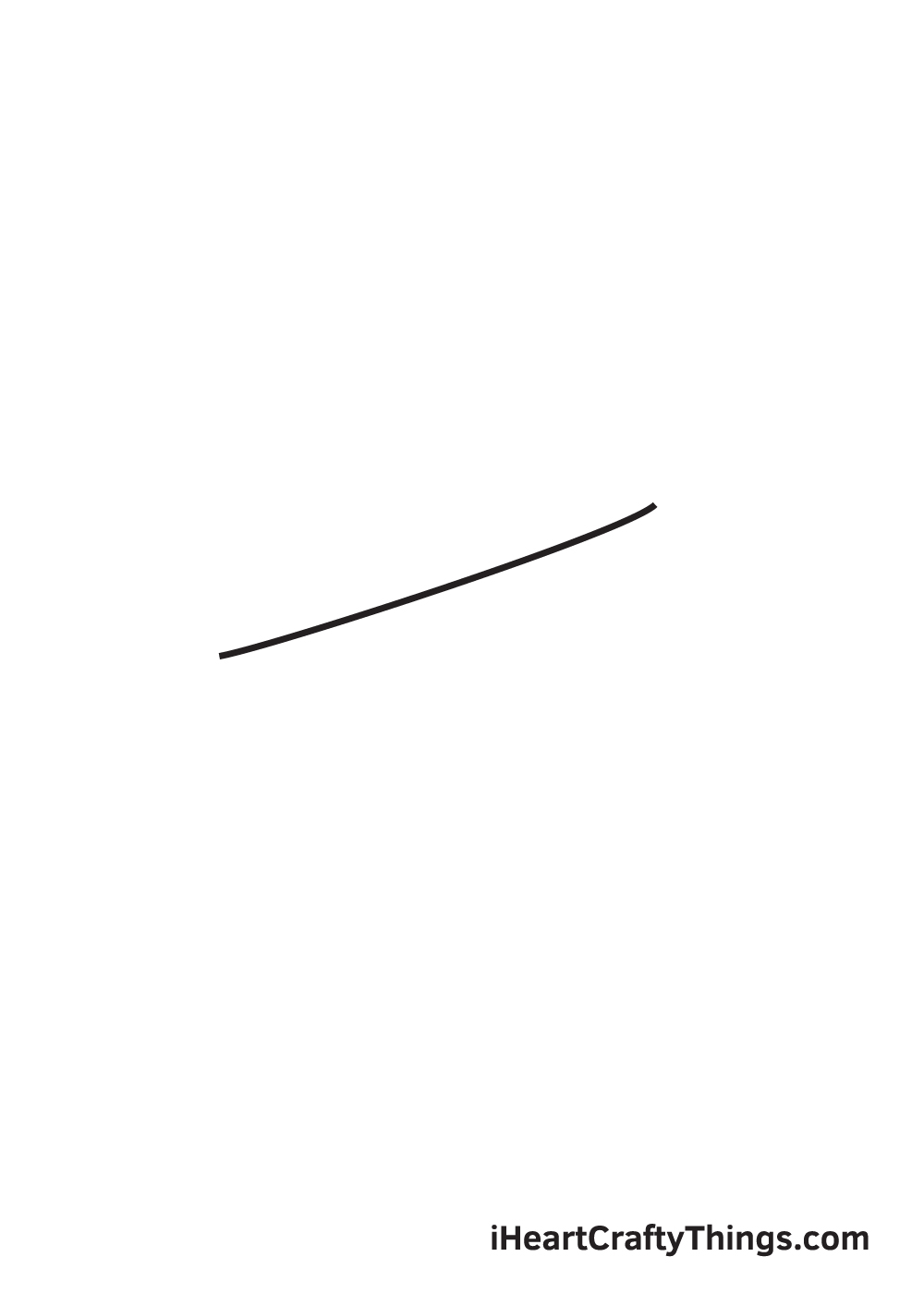 skateboard drawing step 1