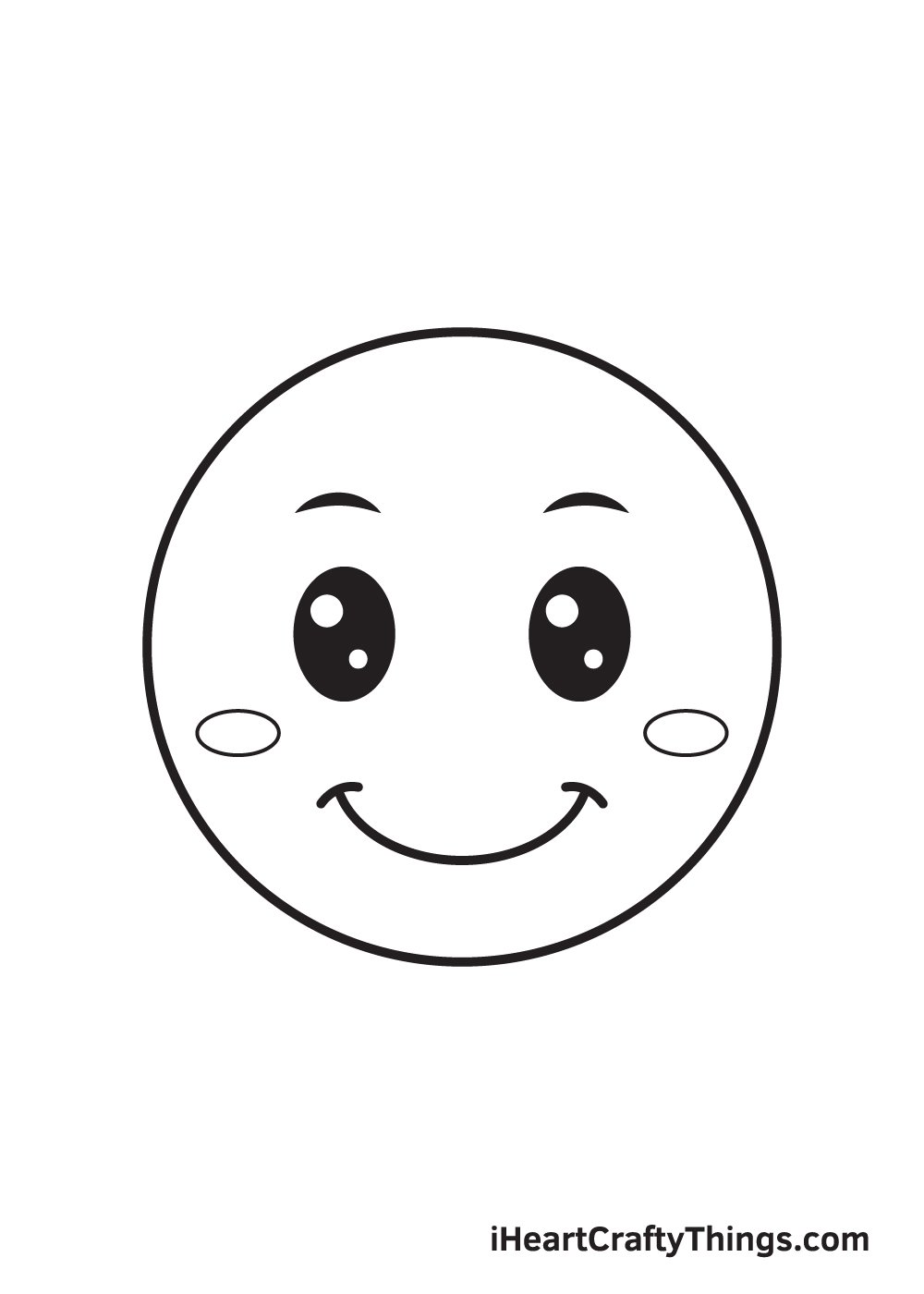 Smiley Face Drawing Stockfoto - Getty Images