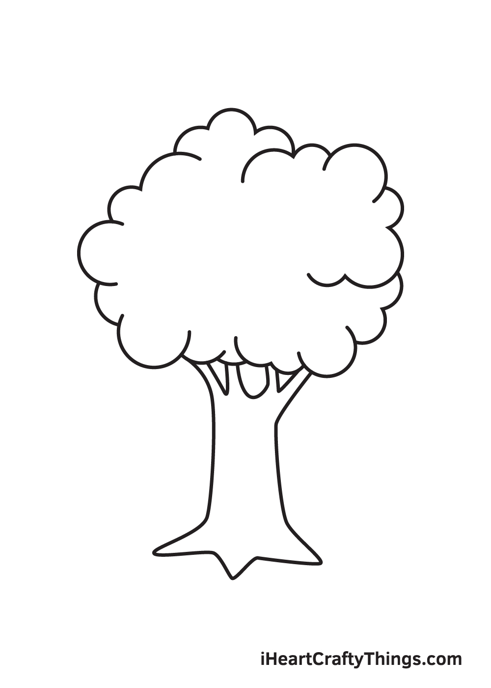 Tree Drawing - How To Draw A Tree Step By Step