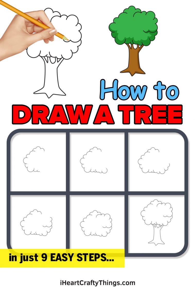 Tree Drawing - How To Draw A Tree Step By Step