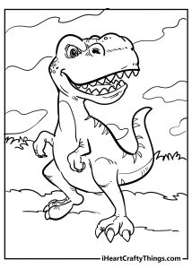 Tyrannosaurus Coloring Pages (updated 2021)