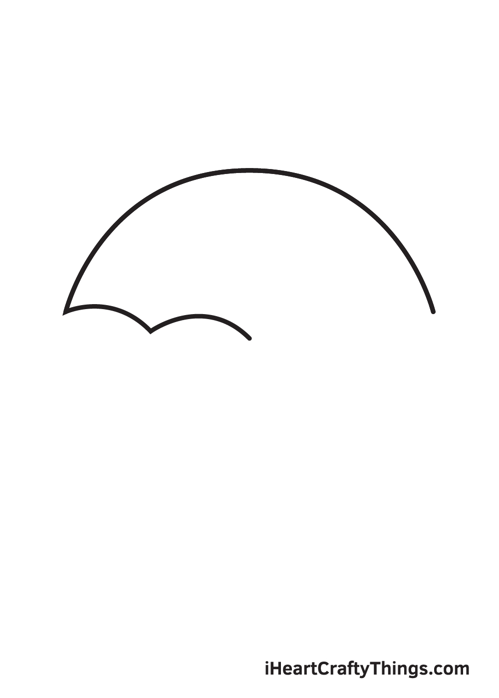 umbrella drawing step 3