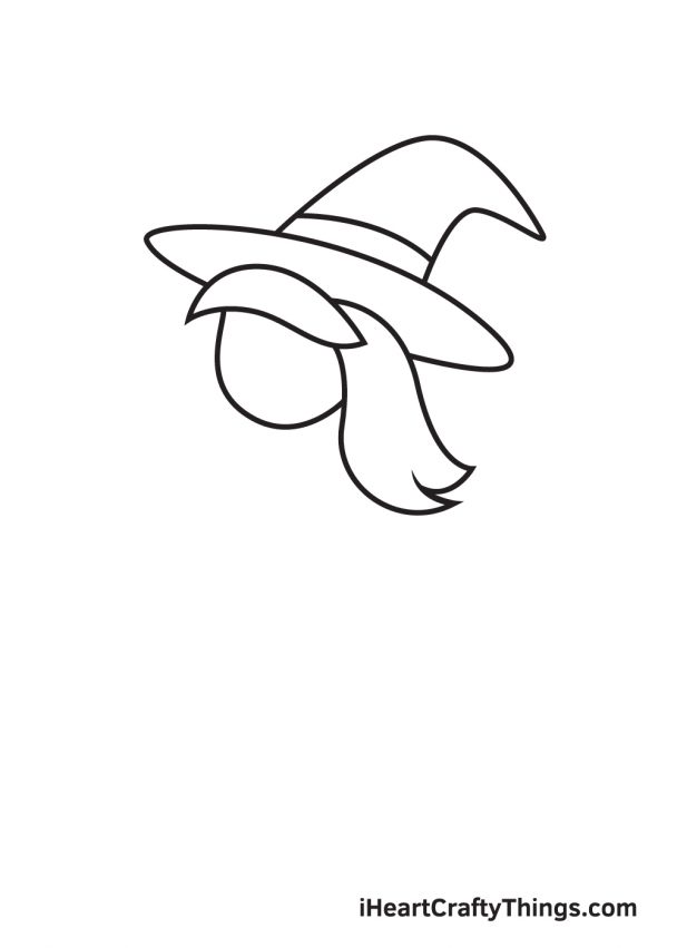 Witch Drawing - How To Draw A Witch Step By Step